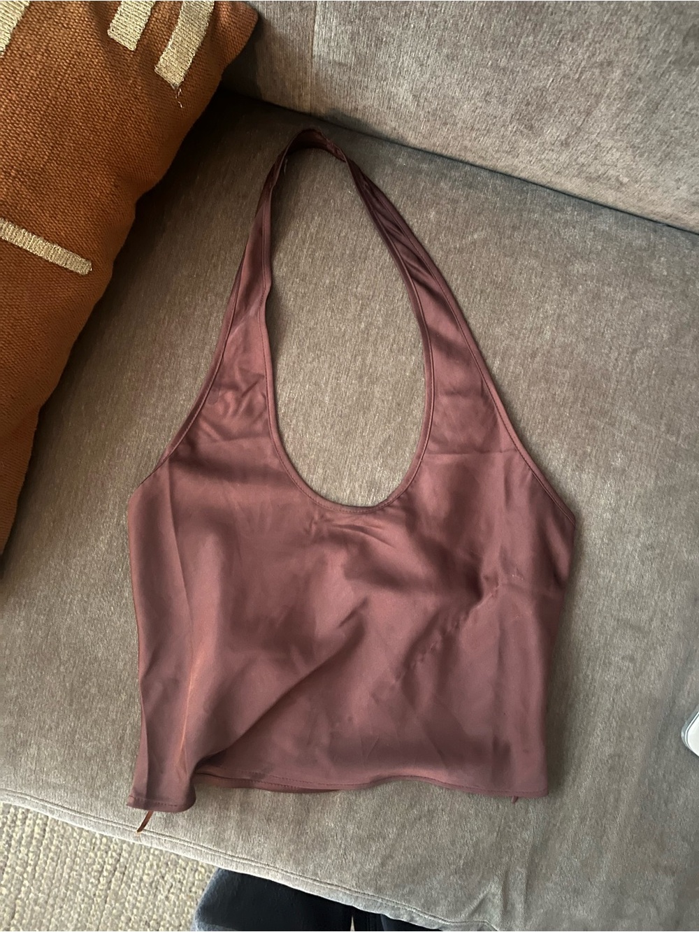 REVOLVE Lioness satin halter top